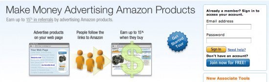 Sign up for Amazon India Affiliate program