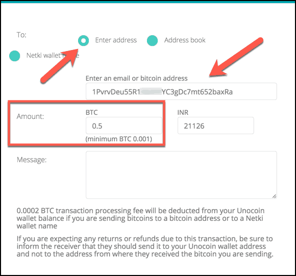 Sending-Bitcoin-via-Unocoin