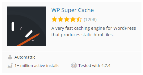 Wp Super Cache